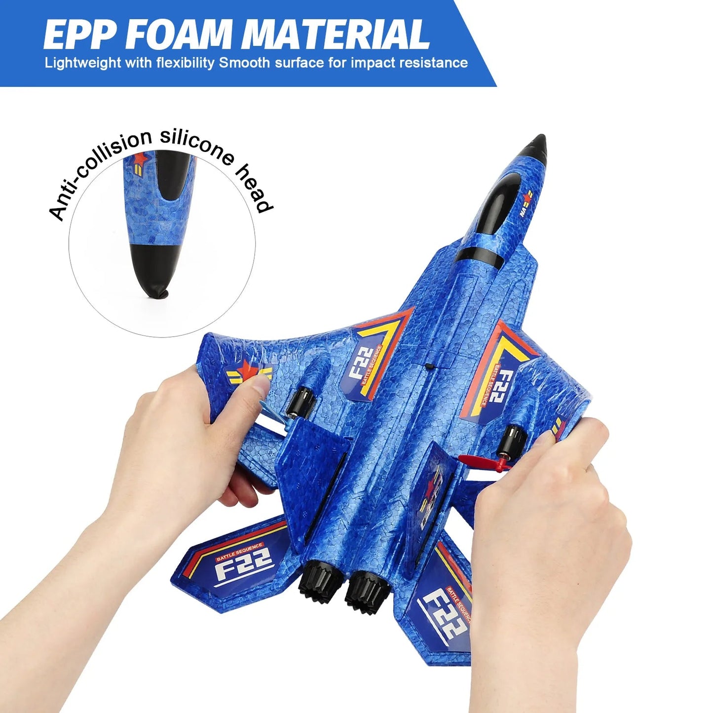 RC Remote Control Aircraft EPP Foam Plane Children Toys - Tazeet.com