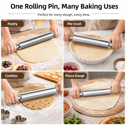 17-Inch Stainless Steel Rolling Pin - product image 7
