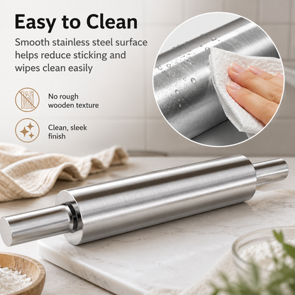 17-Inch Stainless Steel Rolling Pin - product image 6