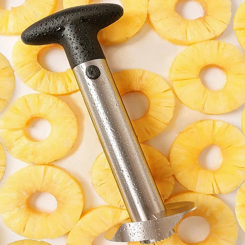 Stainless Steel Pineapple Silcer Peeler Fruit Corer Slicer Ananas Peeler Cutter Fruit Spiral Cutter Kitchen Tools Accessories - Tazeet.com