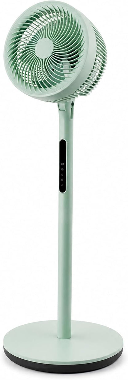 TAZEET 10-inch adjustable pedestal fan without remote control