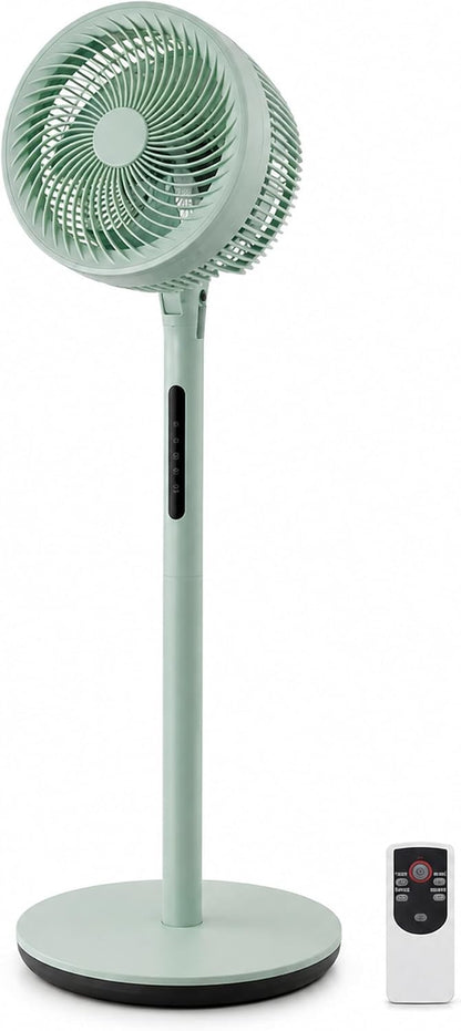 TAZEET 10-inch adjustable pedestal fan with remote control