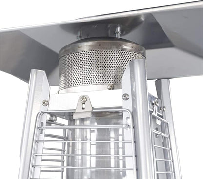 TAZEET black 13 kW pyramid propane patio heater — gallery view 3