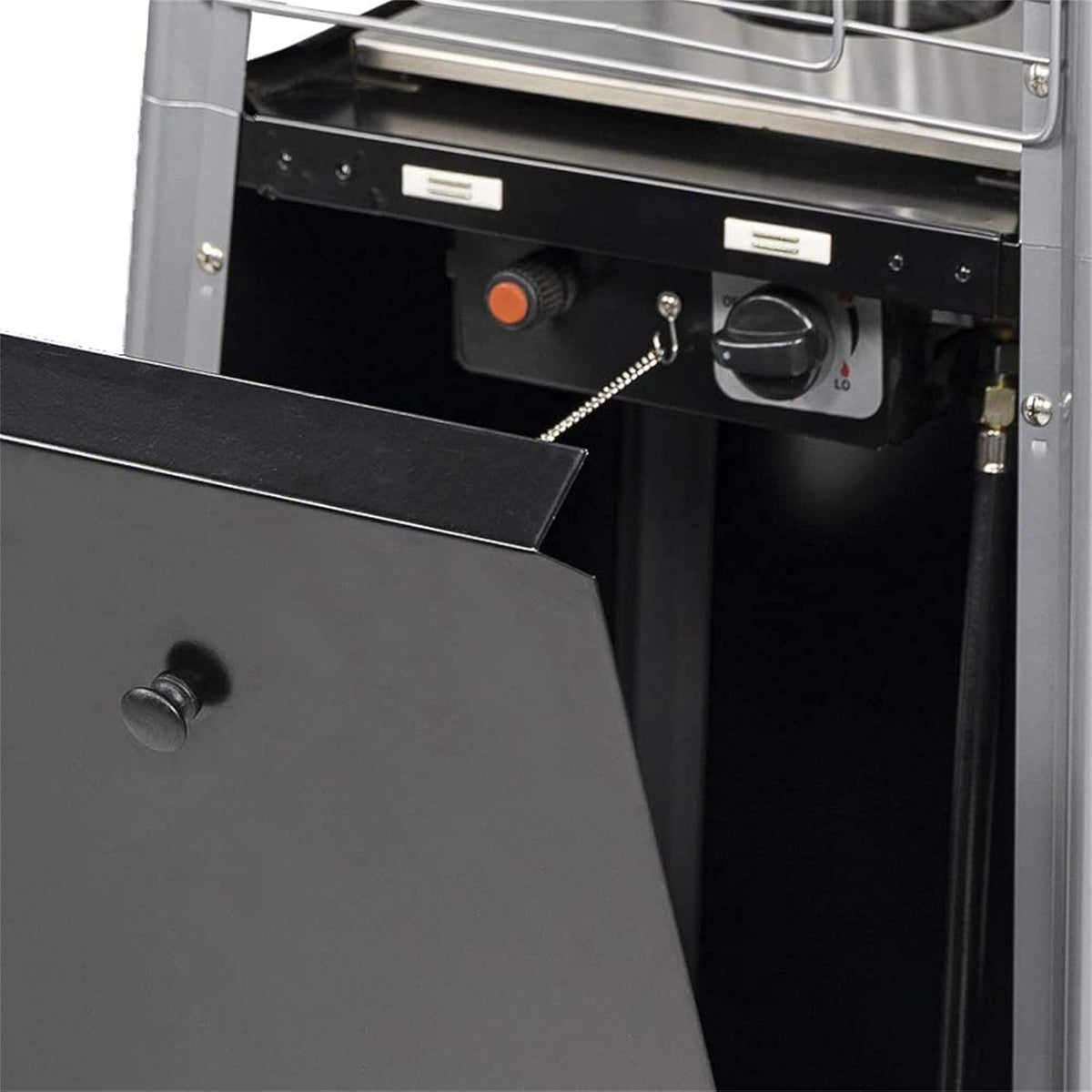 TAZEET black 13 kW pyramid propane patio heater — gallery view 4