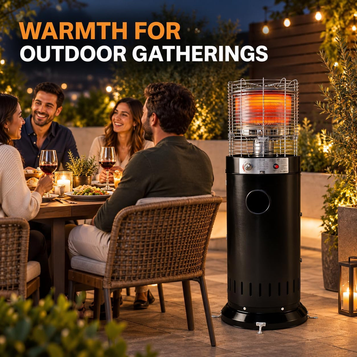 15kW outdoor gas patio heater – gallery view 7