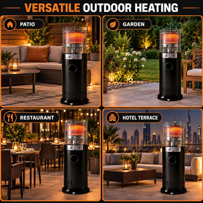 15kW outdoor gas patio heater – gallery view 9