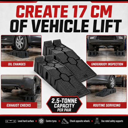 2.5-tonne low-profile car service ramp pair – gallery view 9