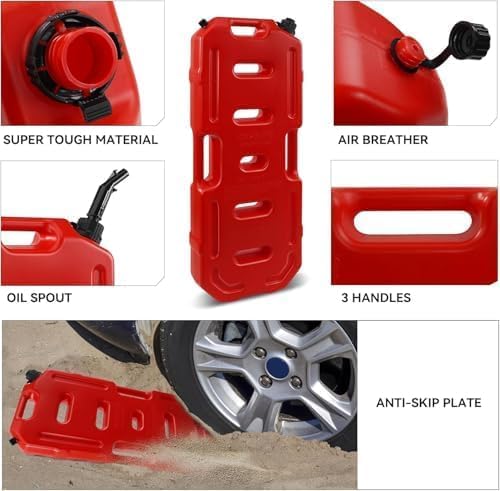 TAZEET 20 litre portable fuel container with mounting bracket — gallery view 5