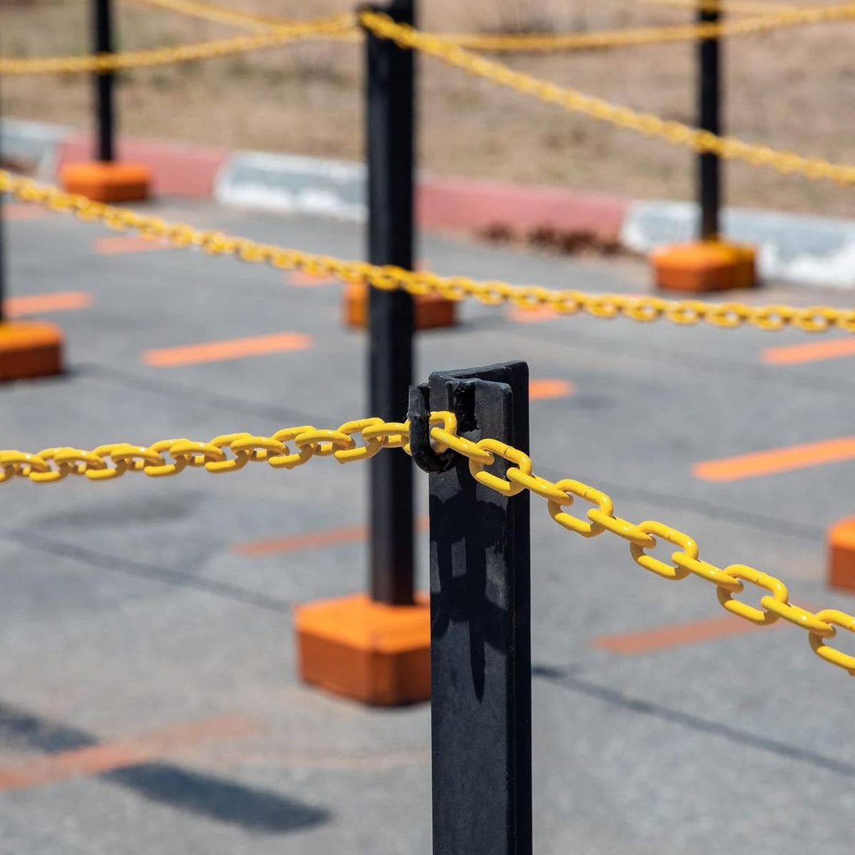 TAZEET plastic safety barrier chain — gallery view 2
