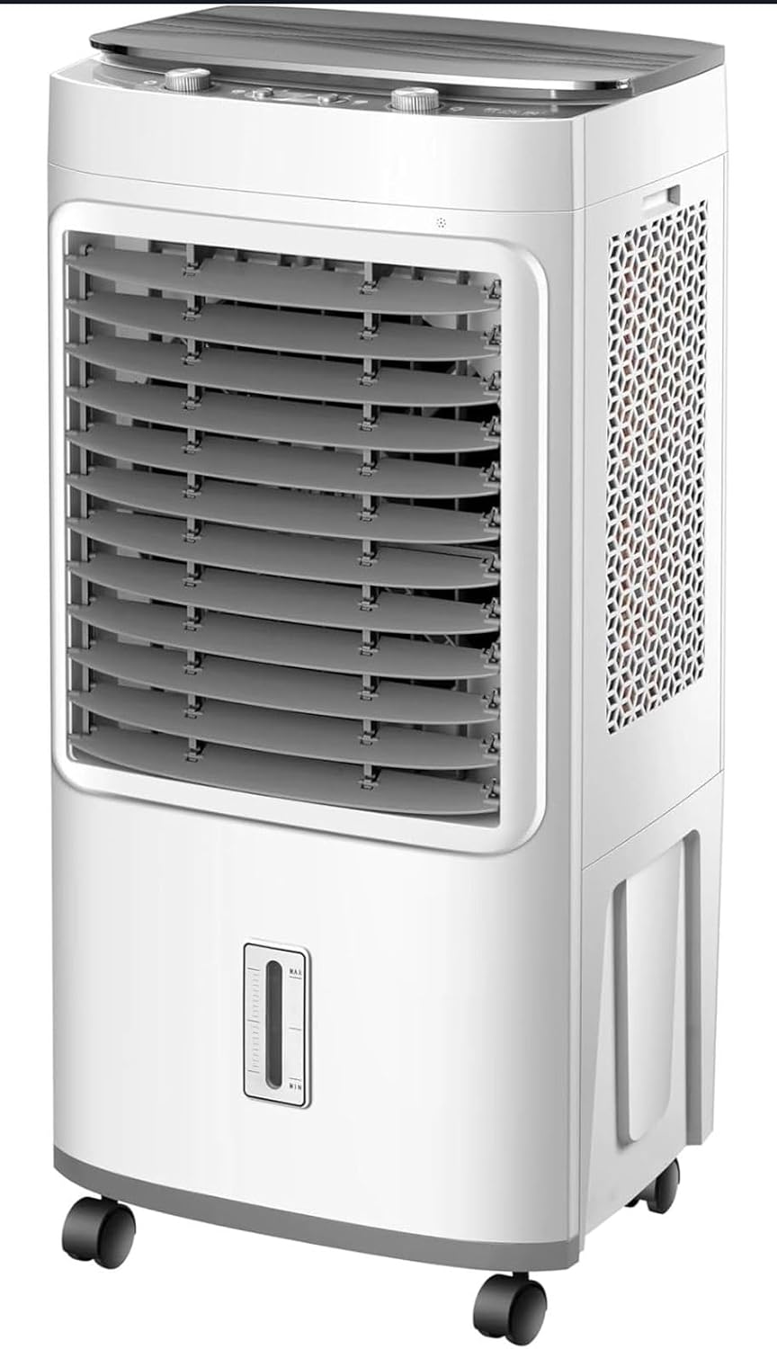 TAZEET 35 L portable evaporative air cooler in white
