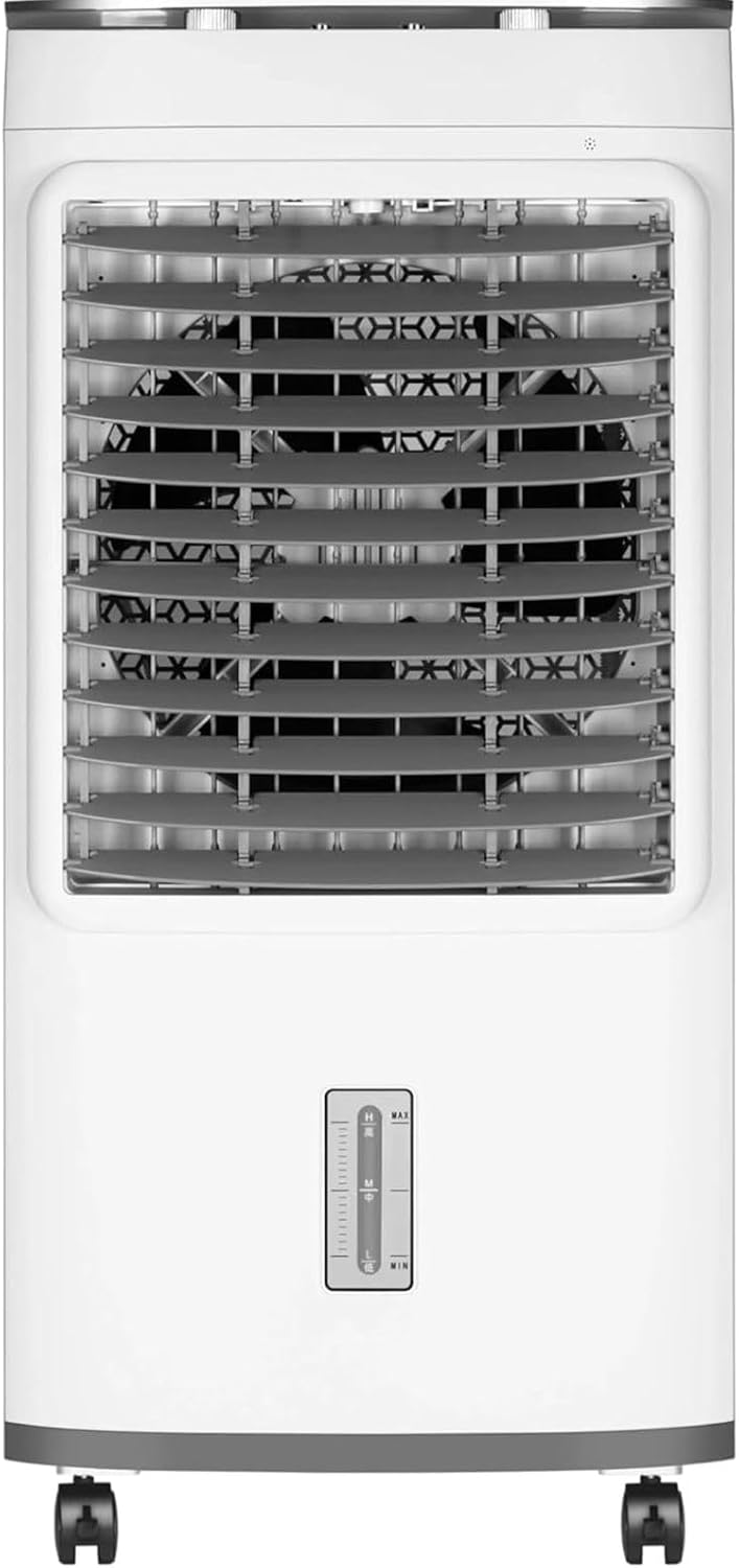 TAZEET 110 W mobile air cooler controls and airflow
