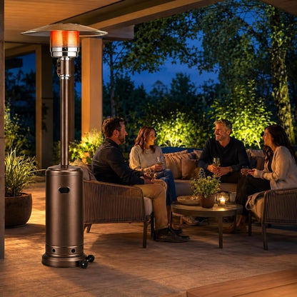 Bronze 87-inch gas patio heater – gallery view 2