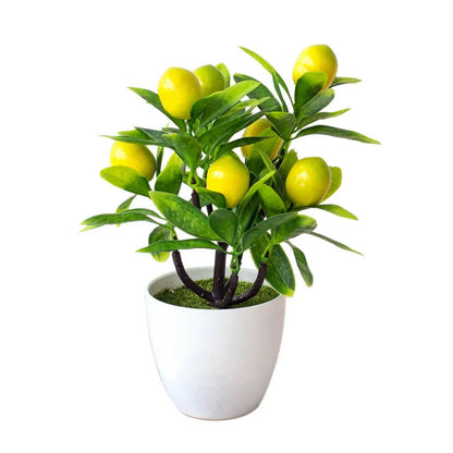 Tazeet Artificial Home Decor Lemon Tree - Tazeet.com