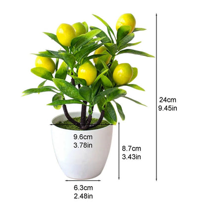 Tazeet Artificial Home Decor Lemon Tree - Tazeet.com