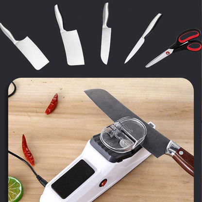 Tazeet Electric Rechargeable Knife, sizer and blades Sharpener - Tazeet.com