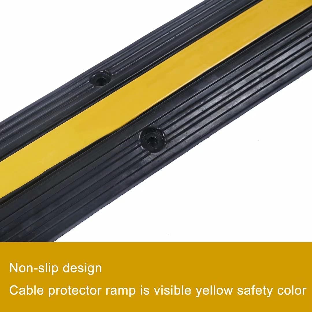 TAZEET heavy-duty rubber cable protector ramp — gallery view 6