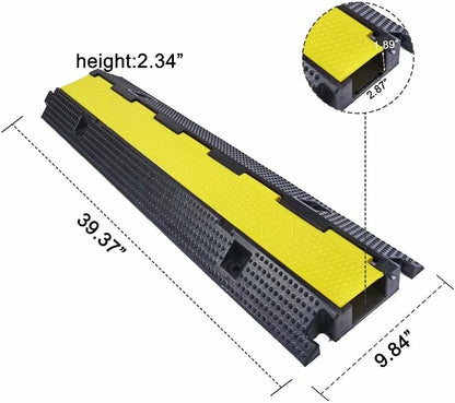 TAZEET heavy-duty rubber cable protector ramp — gallery view 18