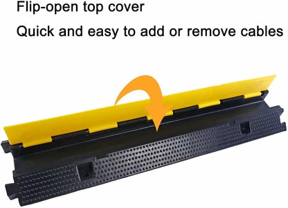 TAZEET heavy-duty rubber cable protector ramp — gallery view 19