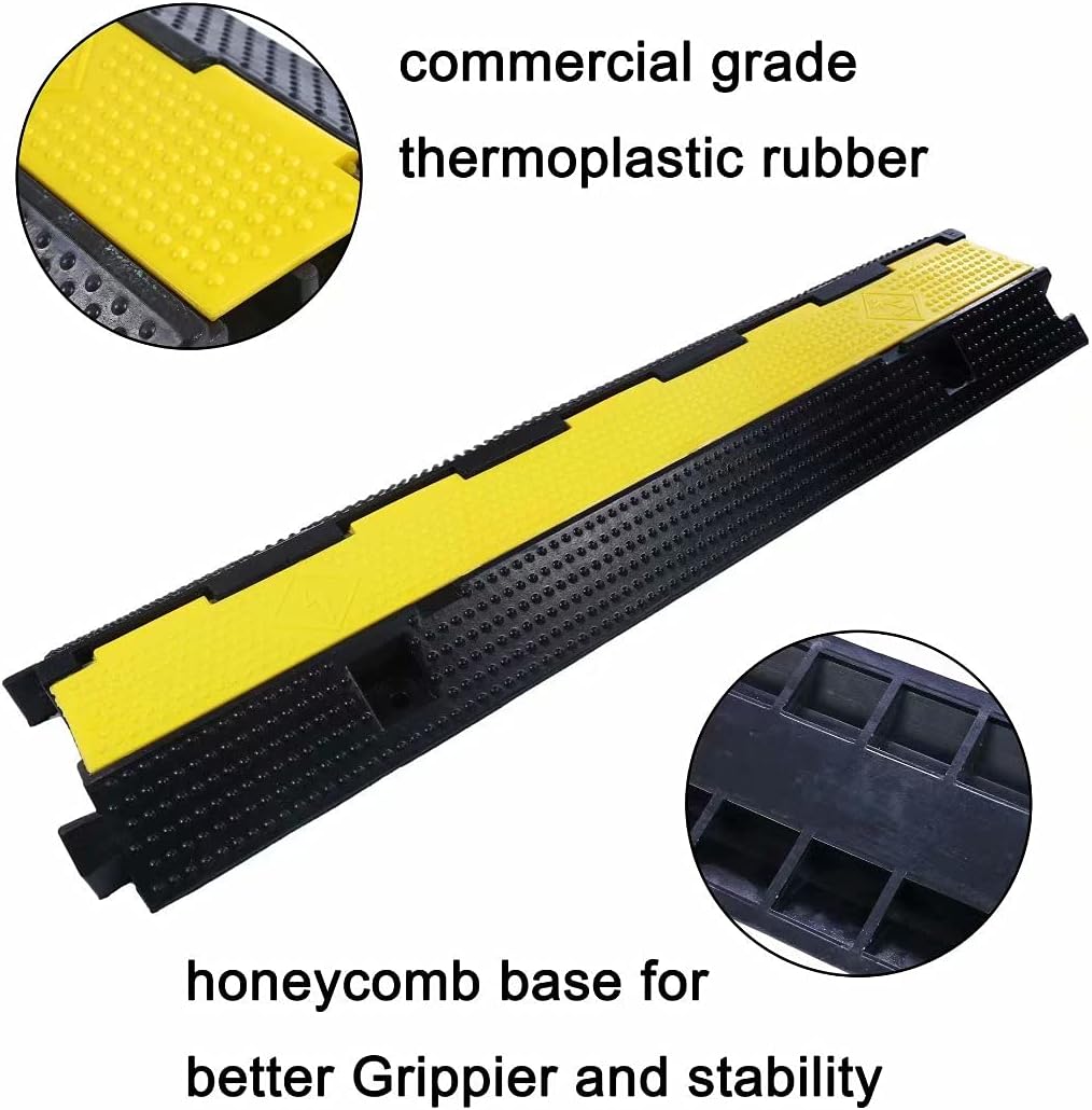TAZEET heavy-duty rubber cable protector ramp — gallery view 20