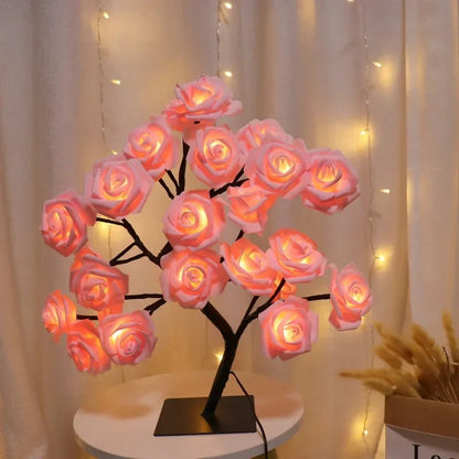 Tazeet LED Table Rose Tree Lamp - Tazeet.com