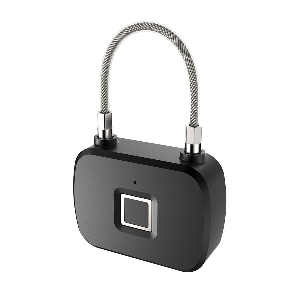 TAZEET mini biometric fingerprint padlock – image 1