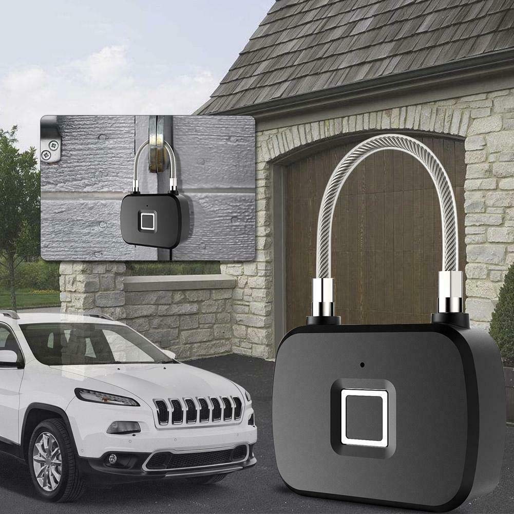 TAZEET mini biometric fingerprint padlock – image 6