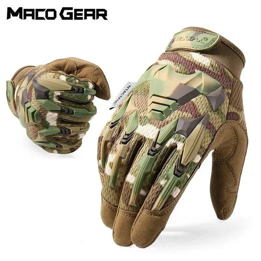 Tazeet Tactical Military Glove Combat Airsoft Bicycle Outdoor Hiking Shooting Paintball Hunting Full Finger Gloves - Tazeet.com