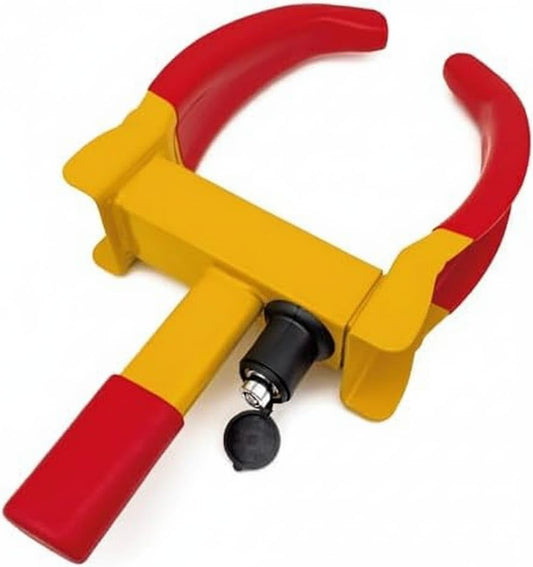 TAZEET universal heavy-duty vehicle wheel clamp lock