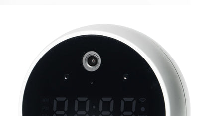 Table Clock with Wireless Camera Model X7-1080P, 1080P Resolution, Night Vision, Motion Detection, App Connectivity, USB Type-C Charging - Tazeet.com