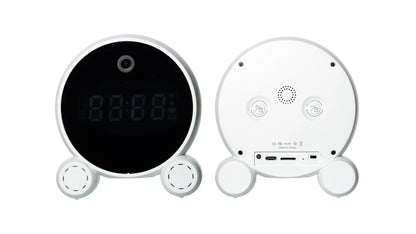Table Clock with Wireless Camera Model X7-1080P, 1080P Resolution, Night Vision, Motion Detection, App Connectivity, USB Type-C Charging - Tazeet.com