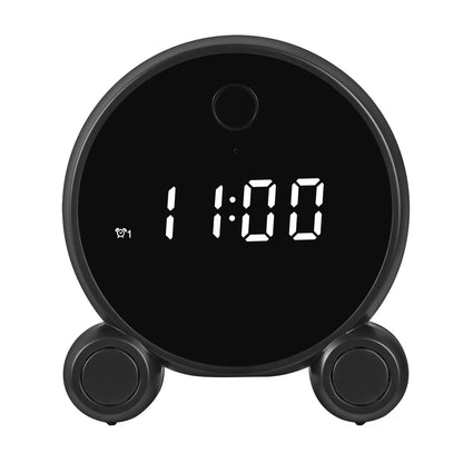 Table Clock with Wireless Camera Model X7-1080P, 1080P Resolution, Night Vision, Motion Detection, App Connectivity, USB Type-C Charging - Tazeet.com