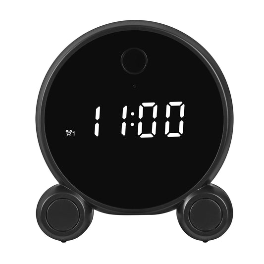 Table Clock with Wireless Camera Model X7-1080P, 1080P Resolution, Night Vision, Motion Detection, App Connectivity, USB Type-C Charging - Tazeet.com