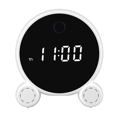 Table Clock with Wireless Camera Model X7-1080P, 1080P Resolution, Night Vision, Motion Detection, App Connectivity, USB Type-C Charging - Tazeet.com