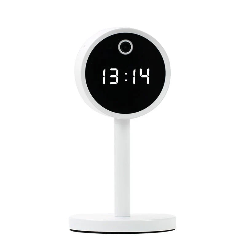 X8-1080P Wi-Fi Clock Camera | Wireless Home Security Cam with Night Vision & Two-Way Audio - Tazeet.com
